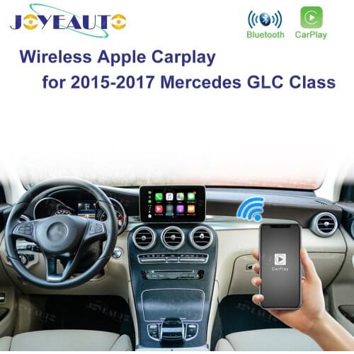 Joyeauto Wireless Carplay Android Auto for Mercedes GLC NTG5 2015-2017 Retrofit Support Rear Camera Guidelines Car Play Adapter