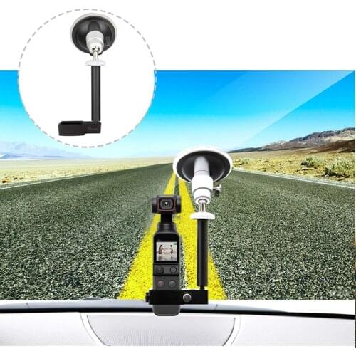 Car Window Suction Cup Mount for DJI Pocket 2 Camera Stabilizer Vehicle Mounting Bracket Adapter Converter Gimbal Accessories