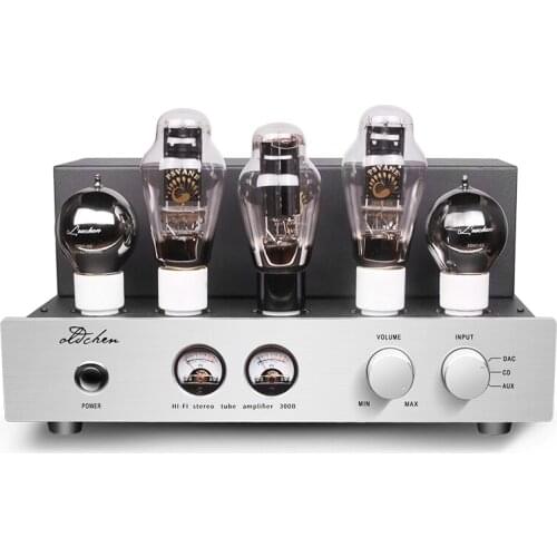 300B 9W × 2 tube amplifier, high-end upgrade noble voice 274B rectifier tube, 6SN7-SE front tube, Frequency response 20Hz--25KHz