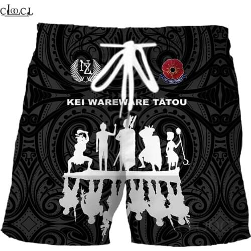 CLOOCL Newest Popular Anzac Day 3D Print Fashion Men Shorts Summer New Harajuku Hip Hop Leisure Beach Shorts Drop Shipping