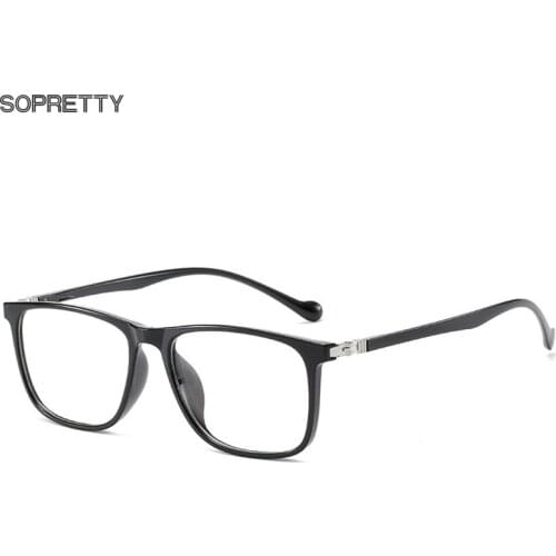 New TR90 Myopia Glasses Frame ,Square Ultralight Glasses Frames ,Presbyopia Optical Eyeglasses Frames For Men Women F8064
