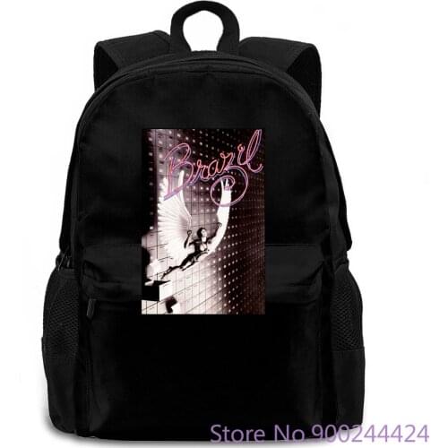Brazil Terry Gilliam Cult Film Monty Python Criterion New Graphic Letter Stylish women men backpack laptop travel school