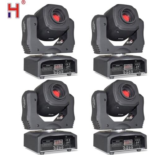 Hot Sell High Brightness 60W Spot Moving Head Light Stage Dj Dmx512 60 Watt Led Mini Lyre Gobo Projector Disco Mobile