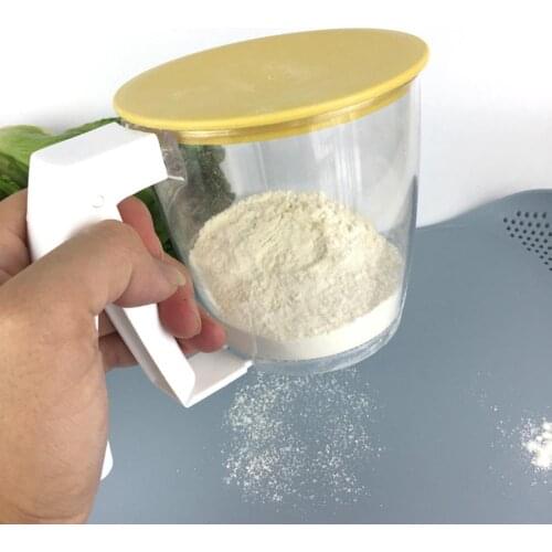 Flour Sieve Mugs Design Flour Sifter Shaker Baking Pastry Tools Bakeware Strainer for Coffee Icing Sugar Powder Baking Tools