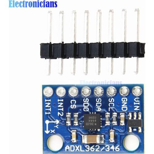 ADXL362 High Performance Sensor Module 3 Axes Accelerometer Sensor Module With SPI Interface For Arduino