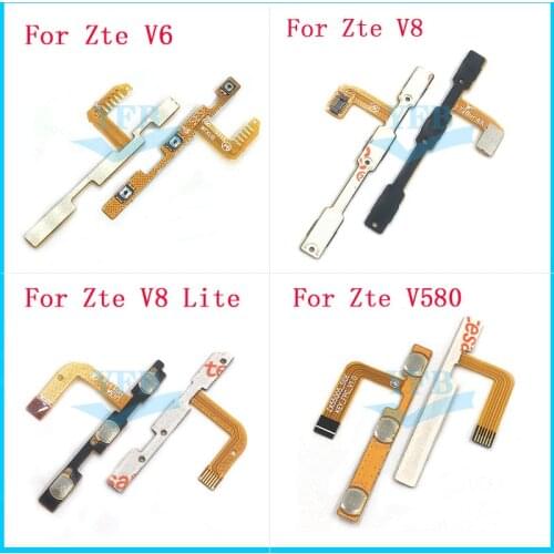 10pcs For ZTE Blade V580 V6 V8 Lite Mini V9 Vita A5 A7 2019 2020 20 Smart V7 Z981 Power Volume Switch Side Button Key Flex Cable