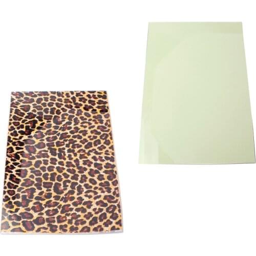 2x Guitar Pickguard Blank Sheet Plate for Acoustic Electric Guitar