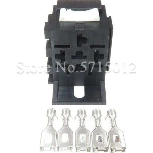5 Hole Automotive Insurance Relay Socket Relay Holders For Auto Car DJ7058-6.3-21