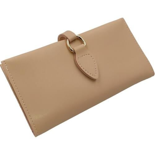 David Polo Big size Intra- Kadifeli Buckled Woman Wallet