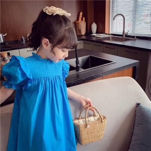 Kids Party Dress for Girl Summer Children Clothing Girls Cotton Dress Toddlers Casual Dresses Wedding Formal Costumes 4 7 9 11 Y