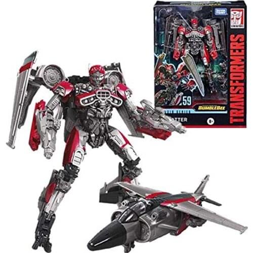 Hasbro Transfrmrs Tys Deformation Toys Studio Series SS59 Deluxe Class Movie Shatter Jet Action Figure Model Toys for Kids