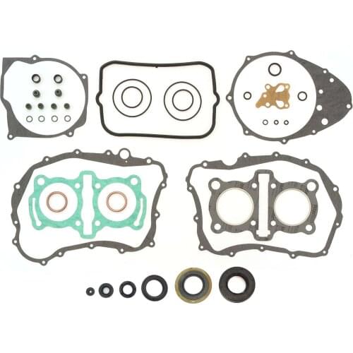 Engine Rebuild Kit For Honda CB400 Hawk CM400 - 1978-1981 Gasket Set + Oil Seals