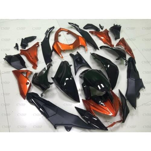 Z 800 2013 - 2016 Fairing Kits for Kawasaki Z800 15 16 Plastic Fairings Z 800 2014 Orange Black Full Body Kits