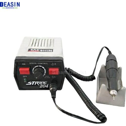 Jewellery Engraving Nail polishing Dental Lab Micromotor - Original Korea SAESHINE Strong 204 with handpiece