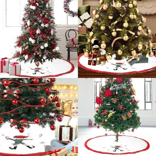 Xmas Party Home Holiday Decoration Tree Base Floor Mat New Year Xmas Decoration Festival Carpets Holiday Ornament Dropshipping