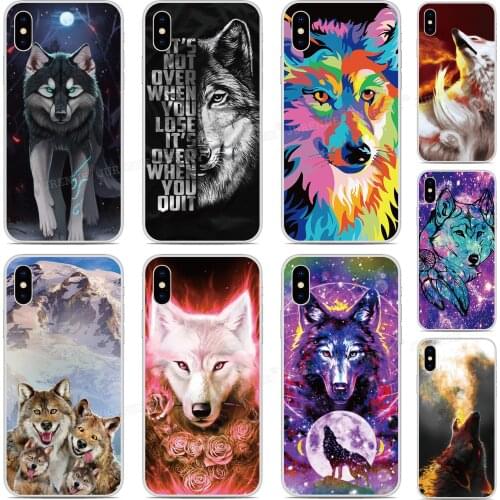 Printed Art Wolf Cover For Vsmart Active 1 Plus Star 3 JOY 4 Live BQ Aquaris X2 X Pro U U2 Lite V VS Phone Case Fundas