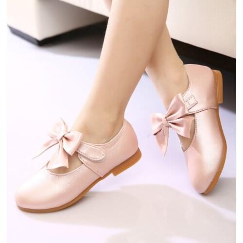 J Ghee Girls Shoes 2020 New Spring Autumn Children Princess Shoes Bowknot High Quality Kids Shoes for Girl Girls Sandals 21-36