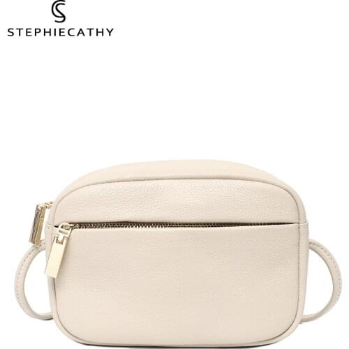 SC Top Quality Luxury Brand Handbags Designer Chic Strap Ladies Cowhide Leather Messenger Crossbody Bags for Women