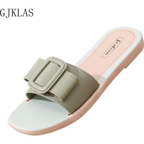 Flat Shoes for Women Slides Soft Comfortable Summer Shoes Non-slip Home Slippers Women Sliper Cheap Fashion Casual Flat Slippers