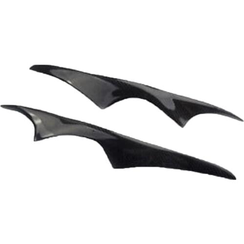 Fiberglass Headlight Eyelids Eyebrows for 2003-2007 Toyota Corolla USDM JDM Type B