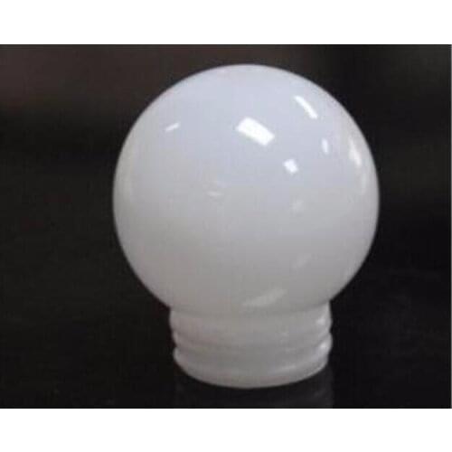 DXIS-60 LED Lampshade, PC Bulb Shade, Size: 60X62mm, Thickness: 2mm , Milk Color , Clean surface