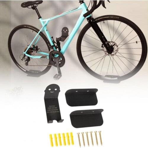 3pcs/set Bike Bicycle Rack Cycling Pedal Padlock Holder Tire Wall Mount Bike Wall Support Storage Hanger Stand Bicycle Accessory