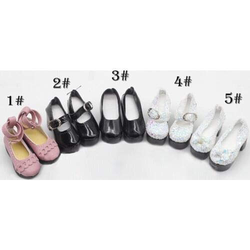 1/4 BJD Bow 5 styles Cute shoes Kids gift toys 6.3*2.5cm
