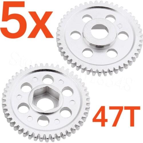 10pcs /Lot 06232 Steel Metal 47T Spur Gear Upgrade Parts Fit 2 speed RC Car For Redcat Tornado S30 BB Tsunami (nitro) Vortex SS