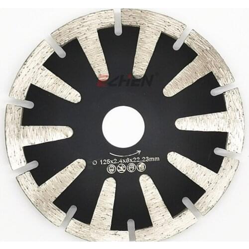 5 Inch Diameter 125mm Diamond Curved Cutting Saw Blade/Convex Blade /Diamond Small Blade/Contour Sink