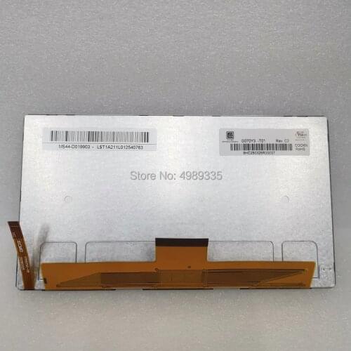G070Y3 T01 7 inch Car Industrial LCD panel screen 800x480 spotless pointless A+ specification