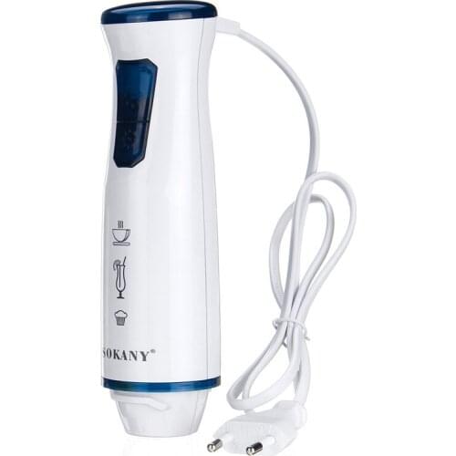 SOKANY 3 in 1 Electric Food Blender 2 Speeds 1000W Food Milk Dough Blender Kitchen Hand Mixer Egg Beater EU Plug