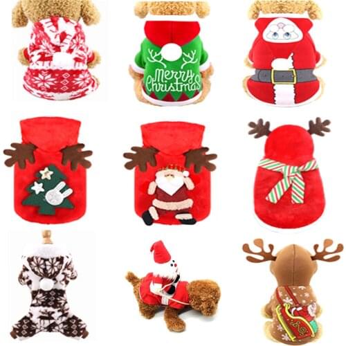 Cheap and Good Quality Pet Clothes New Soft and Comfortable Print Snowman Penguin Christmas Vest Short Sleeve T-shirt