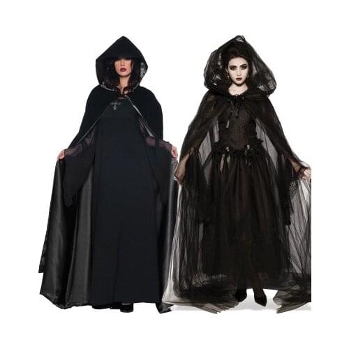 Halloween adult dead ghosts witch dress demon vampire costume Dark suit devil Ghost bride costumes scary clothes