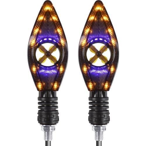 For honda cb190r cb1000r monkey yamaha tmax 500 530 Motorcycle Indicators Flowing Turn Signal Lights Built-in Flash Relay