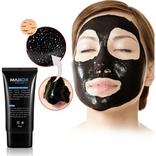 Mabox Collagen Peel-Off Mask Anti-Aging Blackhead Remover Moisturizing Masks Nose Blackhead Killer Facial Masks Face Care Black