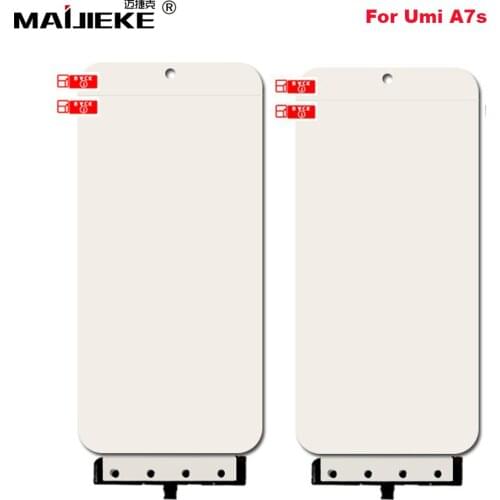 2PCS Soft 25D Front Nano Screen Protector For Umidigi A7s 6.53" Hydrogel Film Gel Film Not Glass