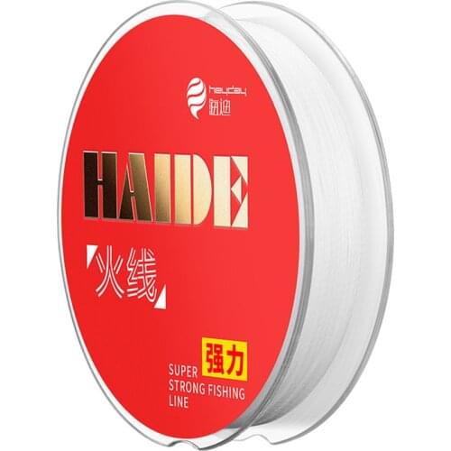 100m Fire Line Braided Beading Thread Fireline PE Fibers White Coating Multifilament Super Strong Pesca Fishing Line