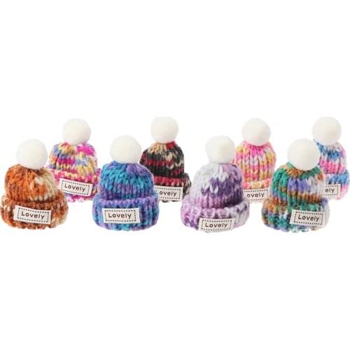 1:6 1:12 Scale Dollhouse Miniature Scene Beanie Hat Skate Cap Doll House Decoration for Kid Toys Birthday Gift Dolls Accessories