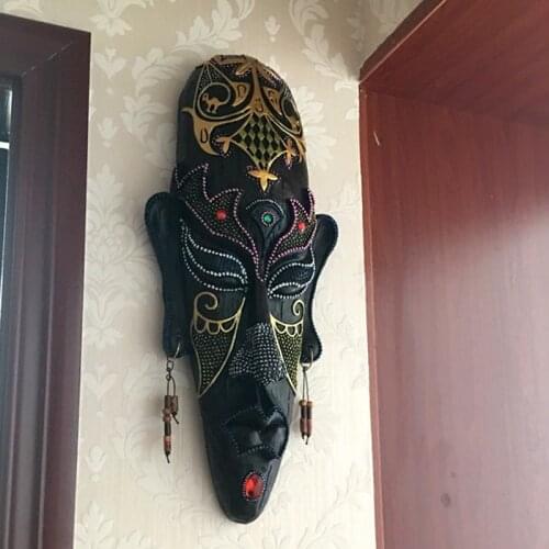 [MGT] Europe originality African masks Resin modern Home Hotel Wall Hanging Art Decoration decoration craft ornaments statues