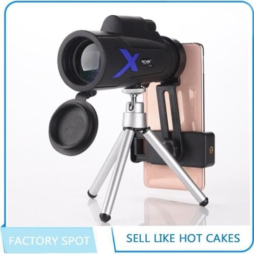 Hot selling binoculars 12X50 monoculars HD mobile phone telescope monoculars night vision army HD professional hunting