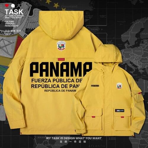Panama Panamanian PAN men jacket hooded air force logo army fan clothing mens Military mens long sleeve nation clothes autumn