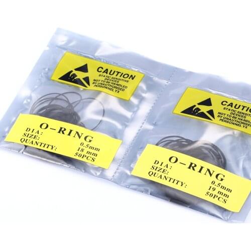 New 0.5mm Promotion 950 PCS Rubber Round O Ring Watch Repair Tool Kit Rubber Seal Washer Gaskets