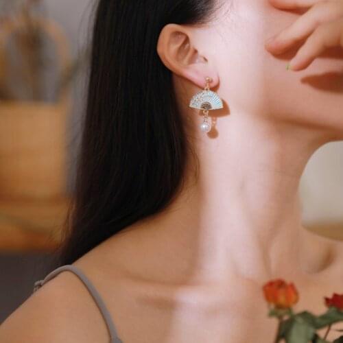 New Creative Metal DIY Handmade Irregular Drop Earrings For Men Women Retro Musical Instrument Dangle Earrings Accesories 2021