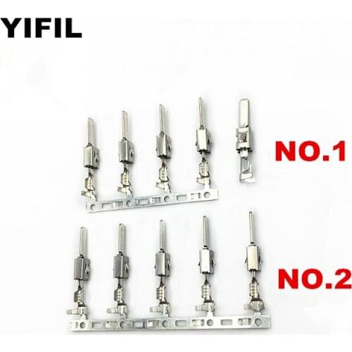 50pcs/lot Crimp Terminals (Pins) For Repair Wire Door Wire Loom Connector Plug 1K0937722D For Audi VW Skoda Seat