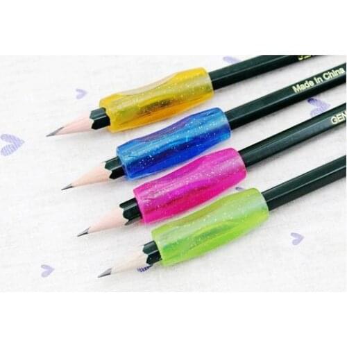 4 Pcs / Pack Effective Student Pen Holding Posture Correction Device, Wobi 4 Sales, Childrens Pencil Sleeve