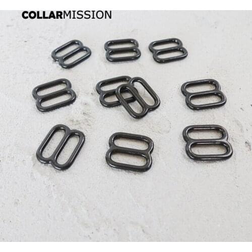 DIY dog collar For 15mm webbing metal adjustable buckle loop DIY Strap bag belt accessory durable and strong slider BZK15H