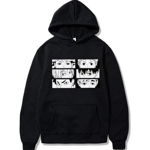 Men Women hoodie Kawaii Haikyuu sweatshirt long sleeve Anime Manga pullover tops