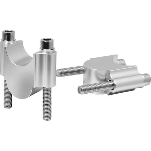 Universal Motorcycle Handlebar Risers CNC Anodized Bar Mount Handle Clamps 22mm 7/8" 28mm 1-1/8" for MT07 MT09 R3 R6 Z800 Z900