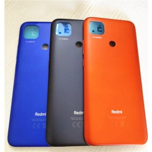 Back Cover For Xiaomi Redmi 9C Back Battery Cover Rear Housing Door Case Replacement Parts