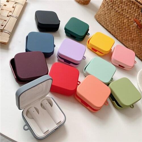 GTWIN Colorful Case for Xiaomi Redmi Air2 Air 2 SE Protective Cover Candy Color Hard PC Earphone For Mi Airdots Pro2 SE TWS